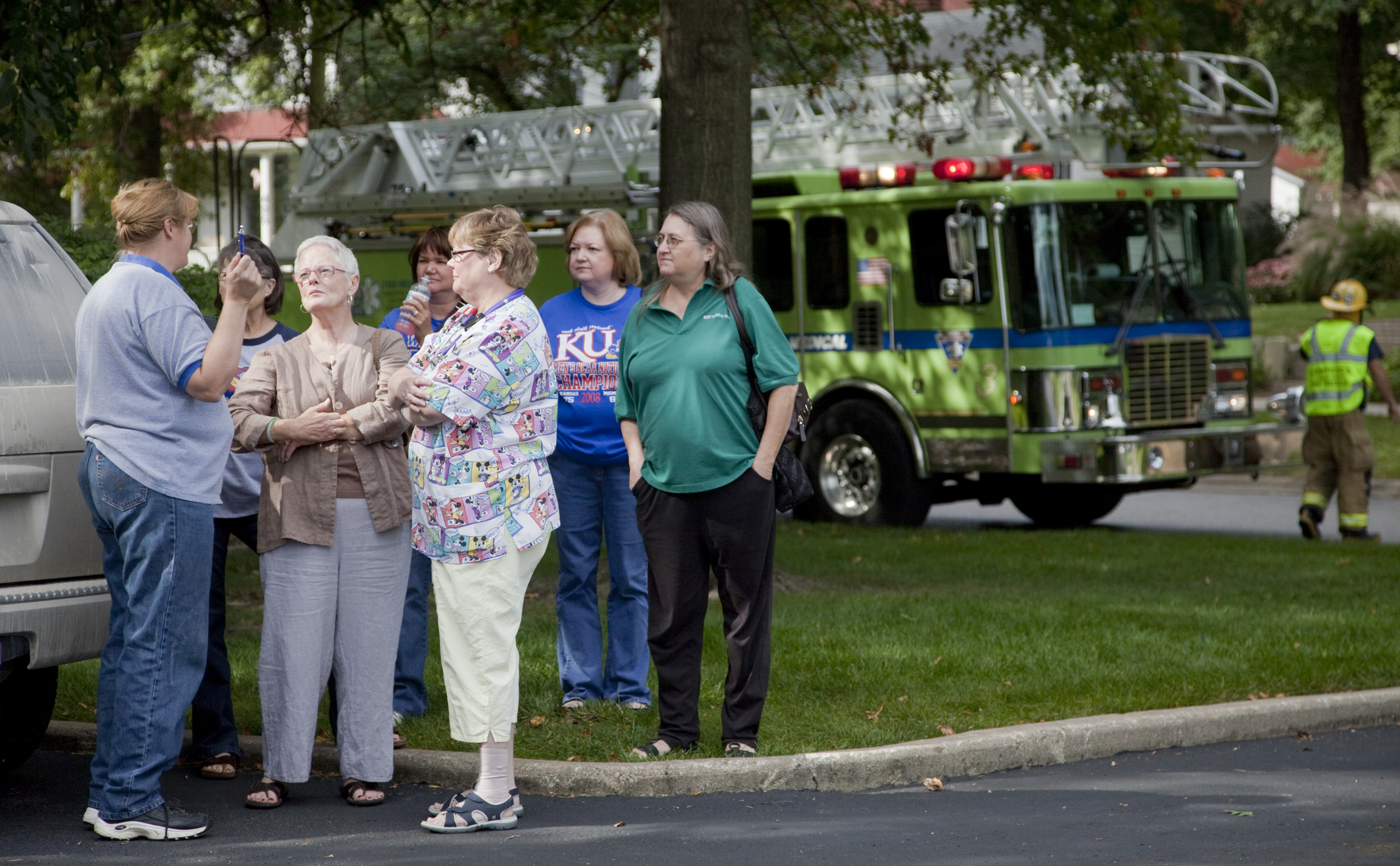 Large Gas Line Break Large gas line breaks in North Lawrence; smell covers wide swath of ...